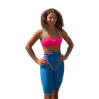 Jowe Women's Bikini Top - Game Pink / Calm