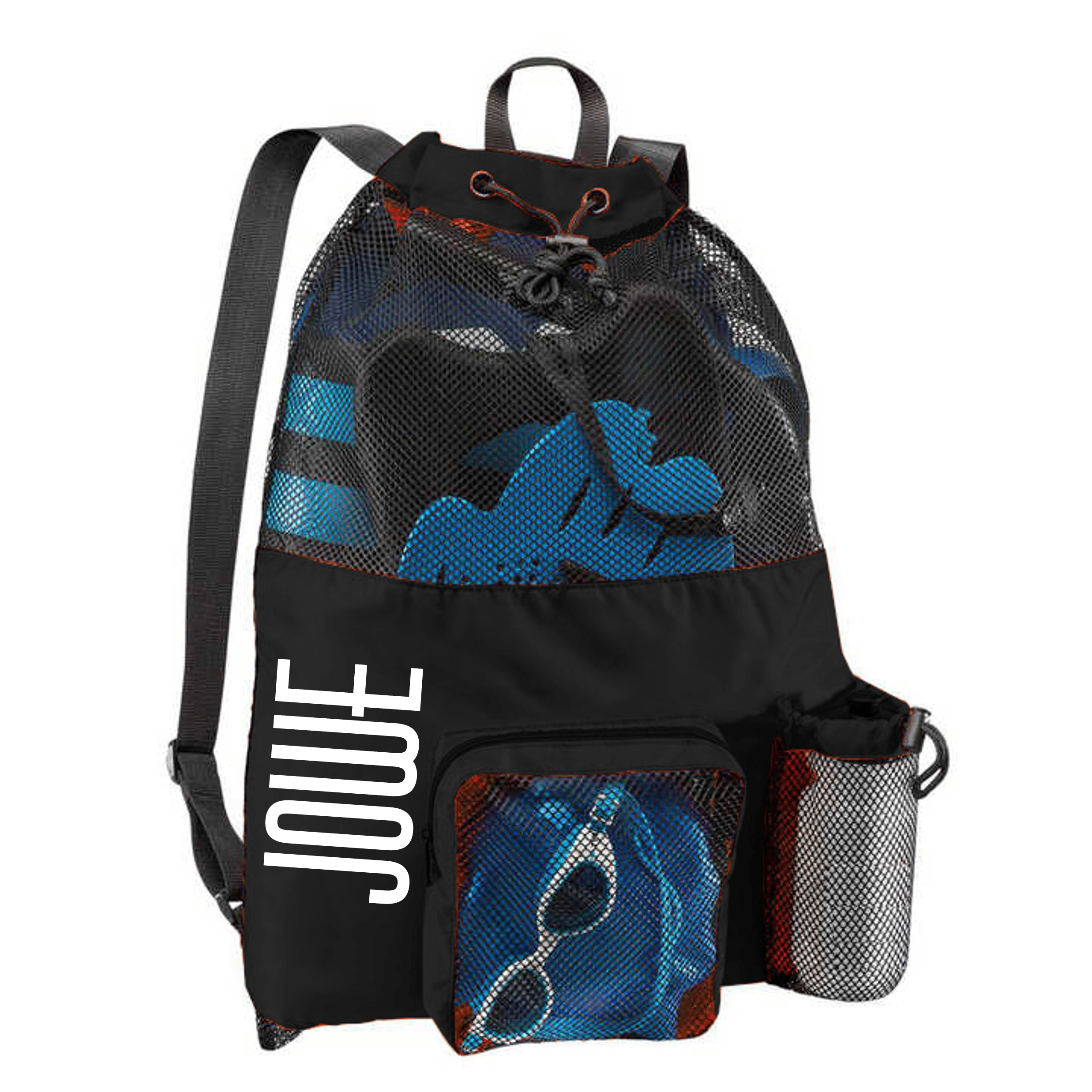 Jowe Elite Mesh Bag - Black-Bags-Jowe-SwimPath
