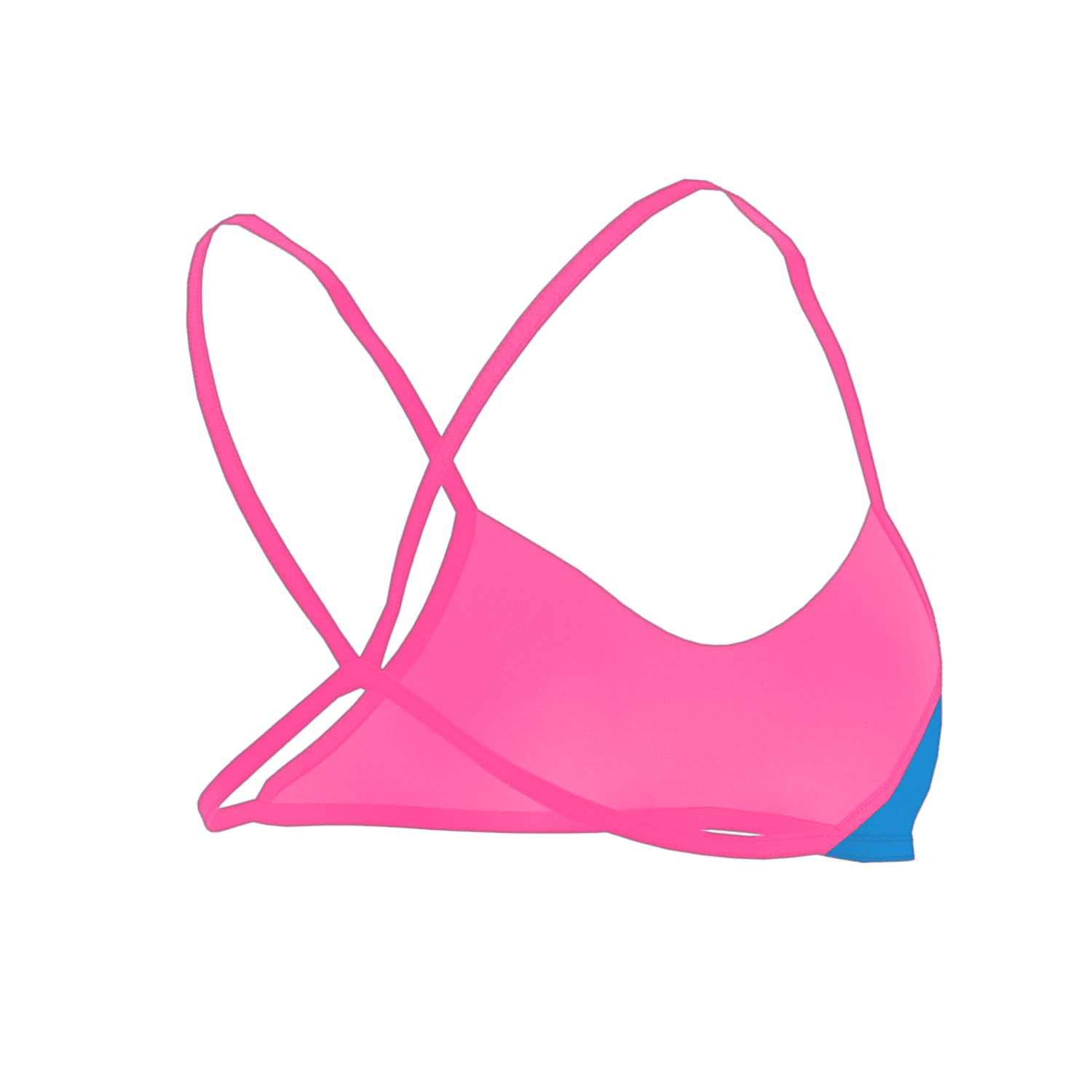 Jowe Women's Bikini Top - Laguna / Chewing Gum-Bikini-Jowe-SwimPath