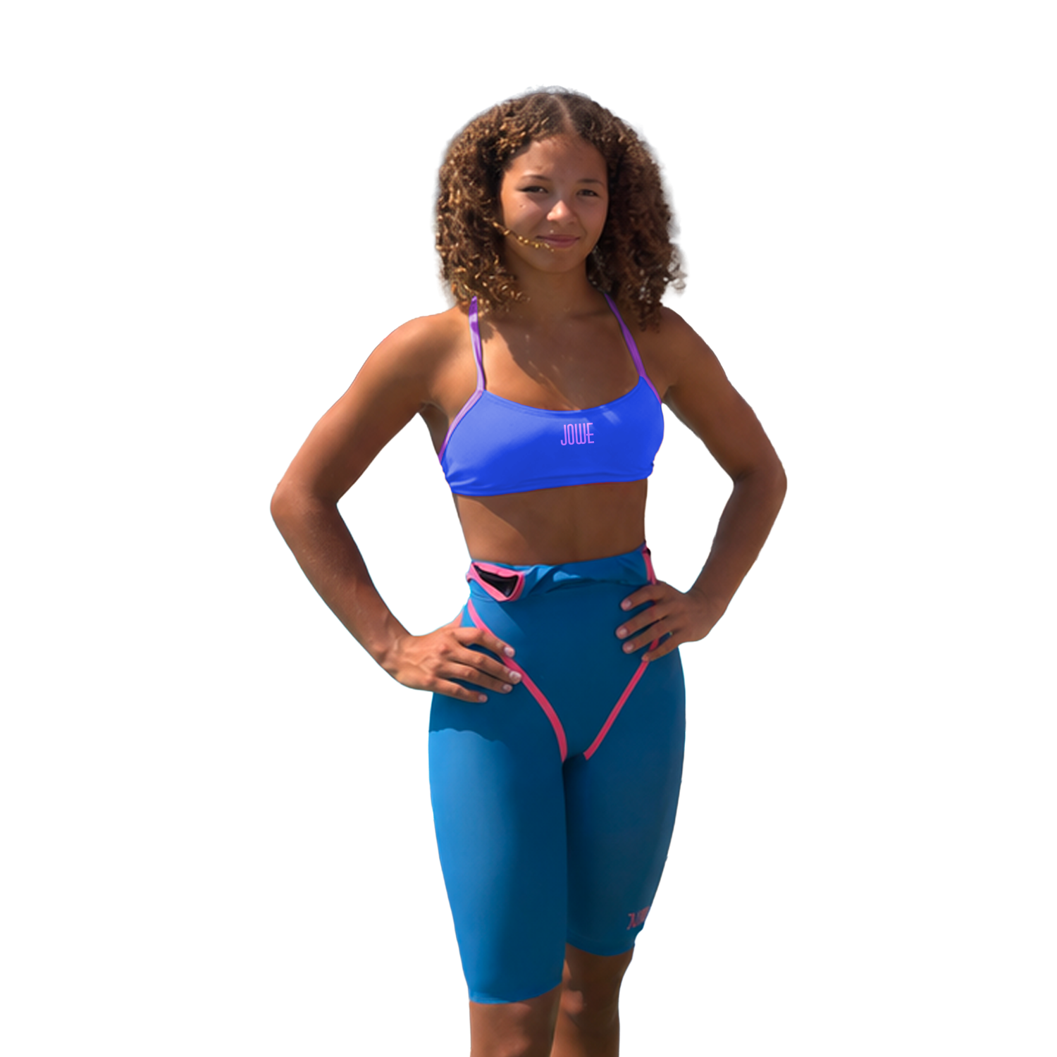 Jowe Women's Bikini Top - New Cancun / Paddle