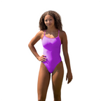 Jowe Women's Tie-Back Swimsuit - Paddle / Vibration