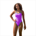 Jowe Women's Reversible Tie-Back Swimsuit - Wonderland/Penelope